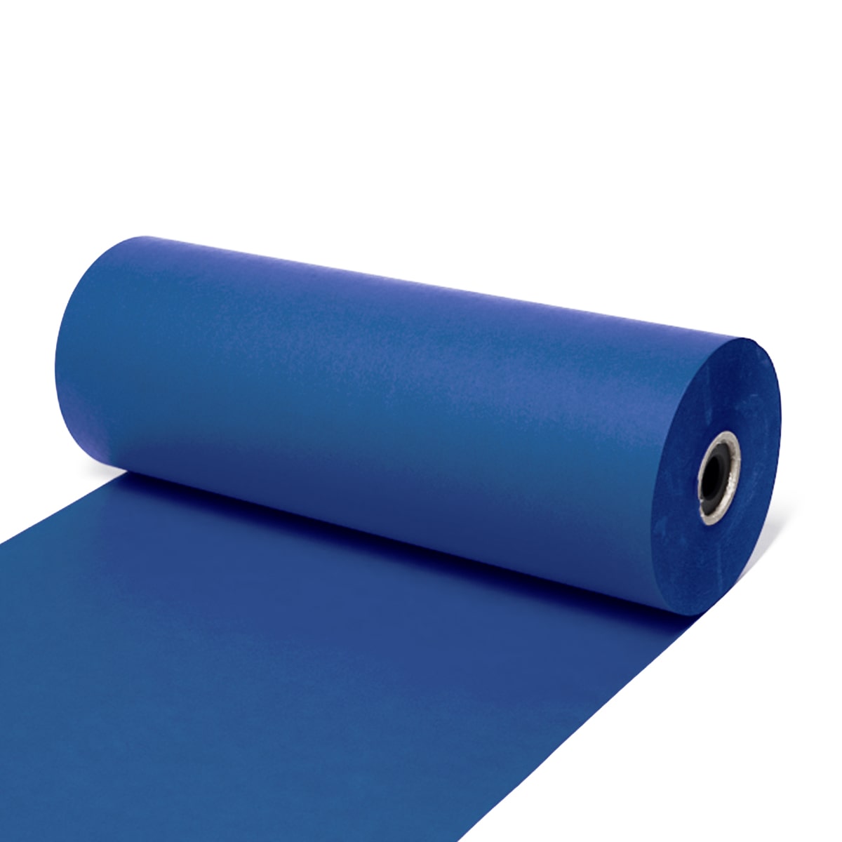 Seidenpapier Blau, 50 / 75 cm breit, 500 Meter / Rolle